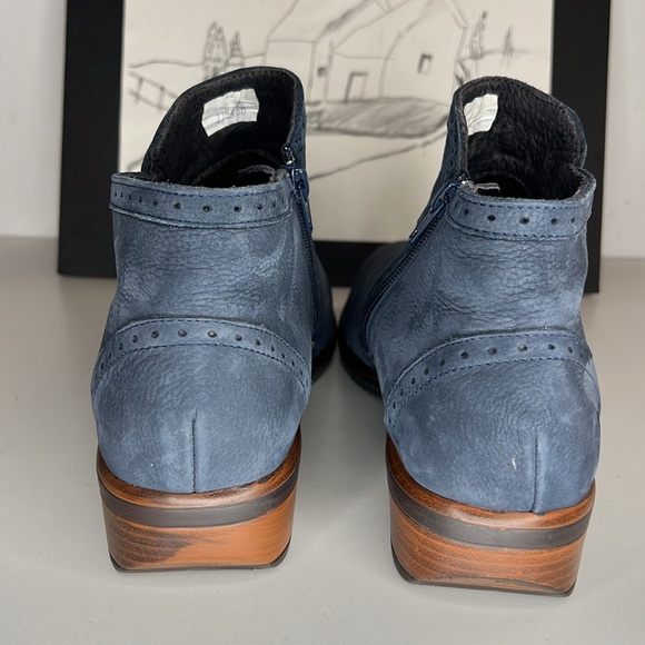Naot Nefasi Boot Navy Velvet Nubuck Men’s Size US 9 - Picture 4 of 16